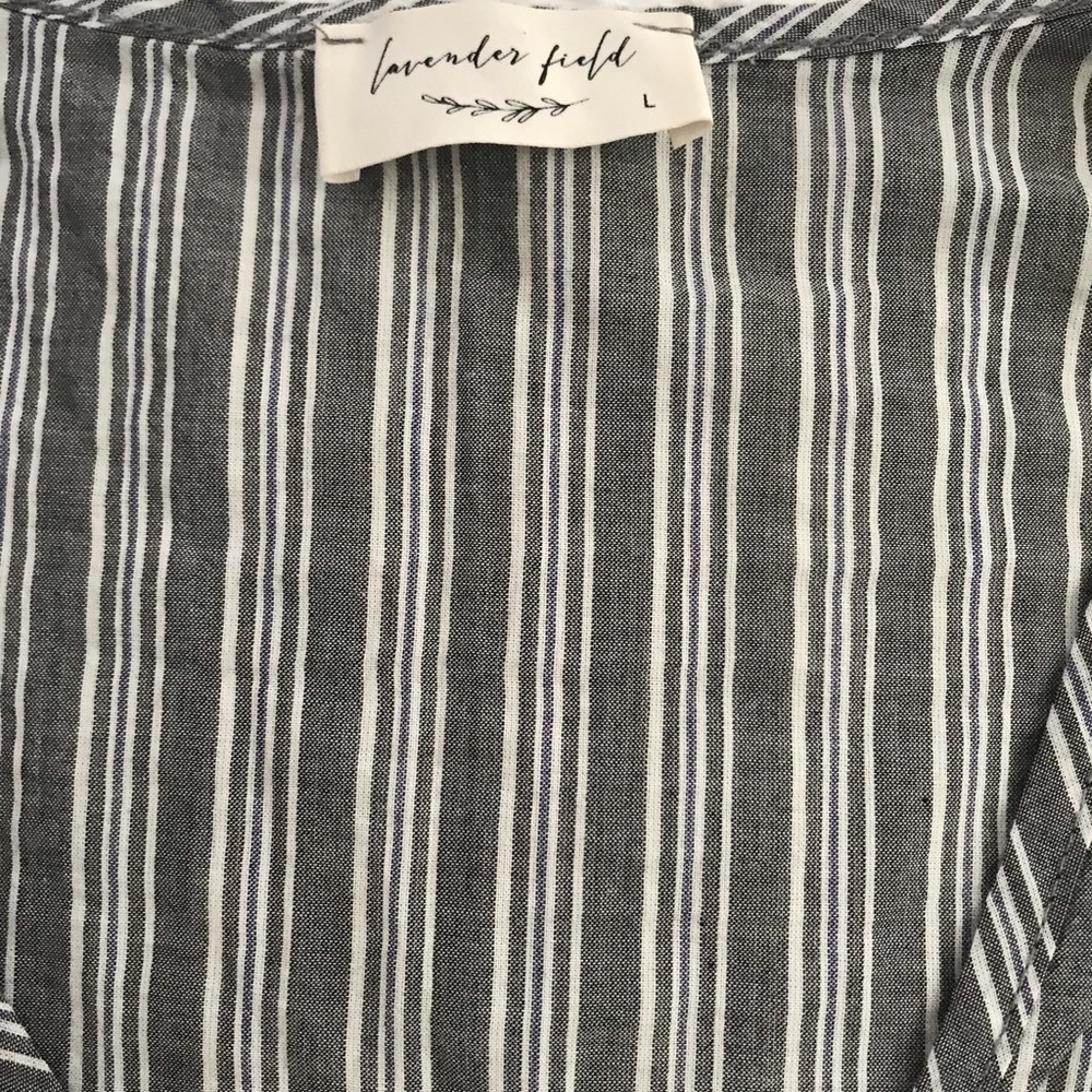 Lavender Field / Boho Shirt - Picture 3 of 4